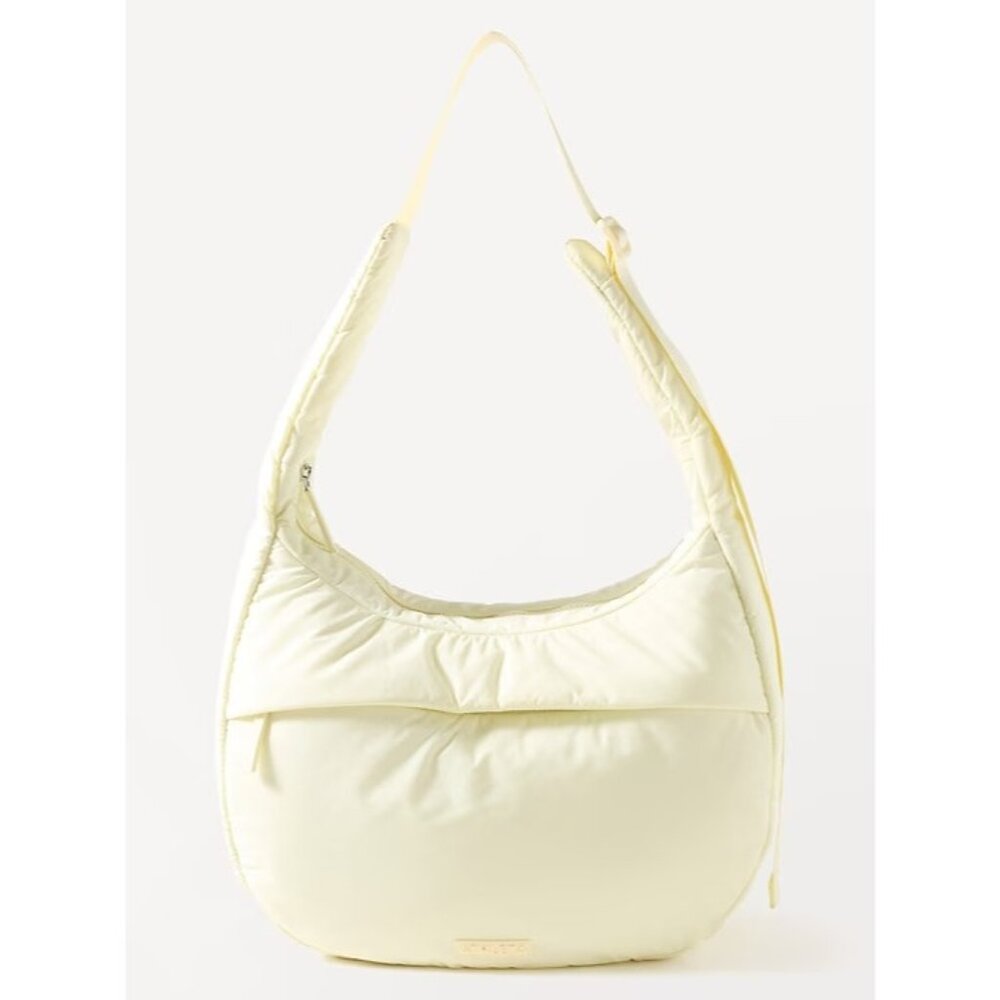 Athleta All About Medium Crossbody Hobo Bag Glow Yellow